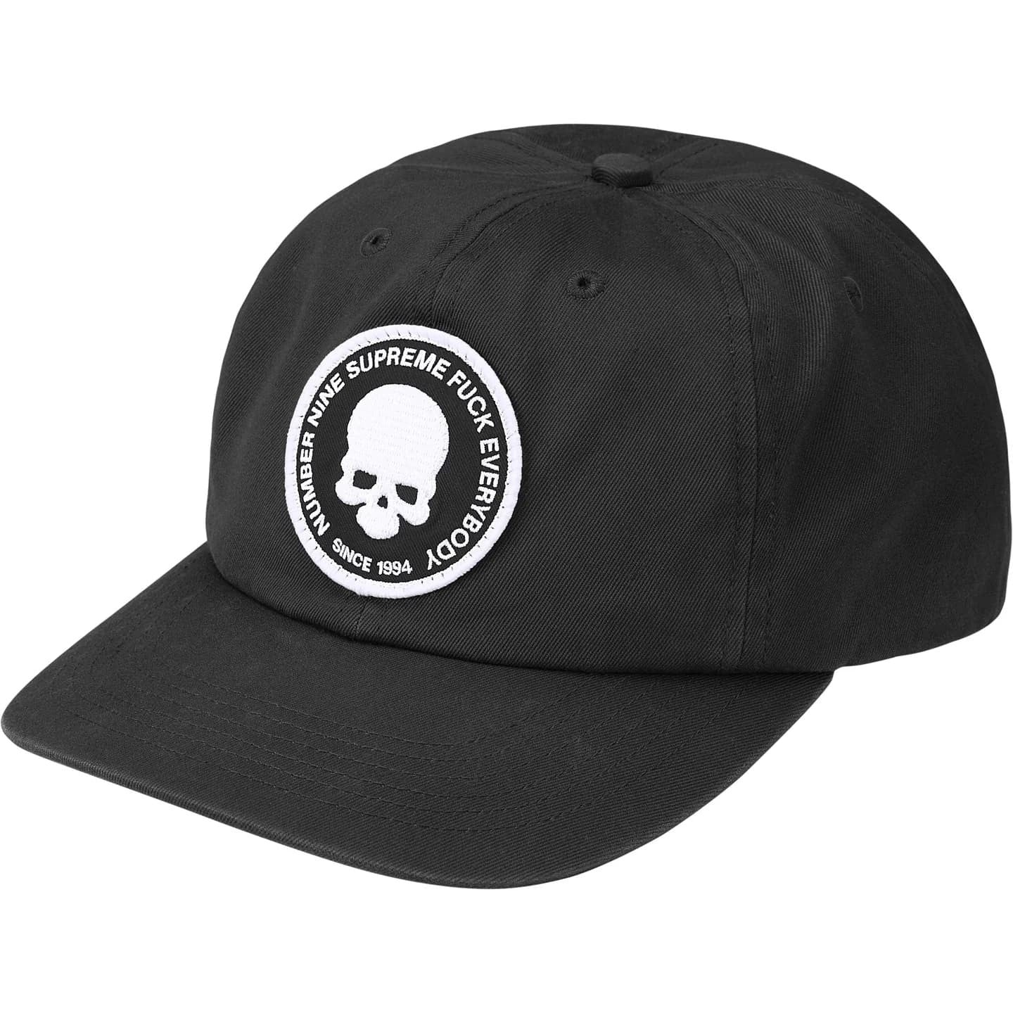 Supreme Number (N)ine 6-Panel Black