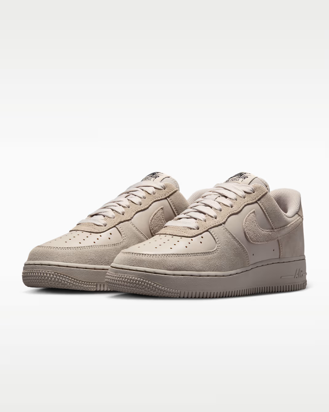 IV6042-236 Nike Air Force 1 '07 "Cream 2/Metallic Silver" (Women's)