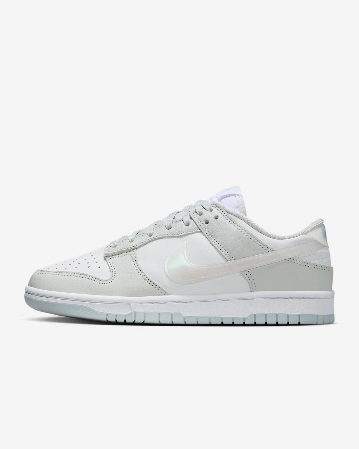HJ5787-001 Nike Dunk Low Iridescent Swoosh (Women's)