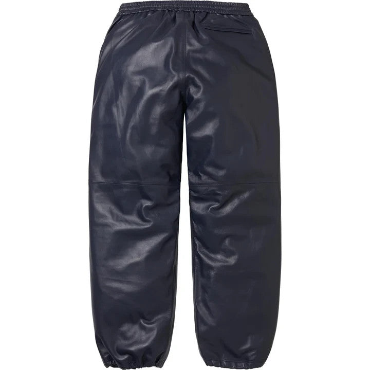 Supreme Umbro Leather Track Pant Navy