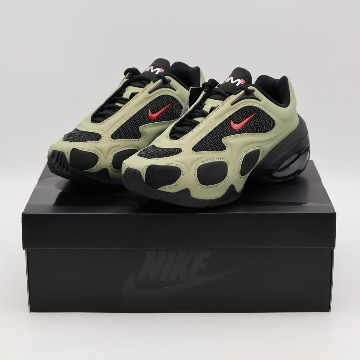 FV1920-002 Nike Women's Air Max Muse Black Oil Green (Women's)