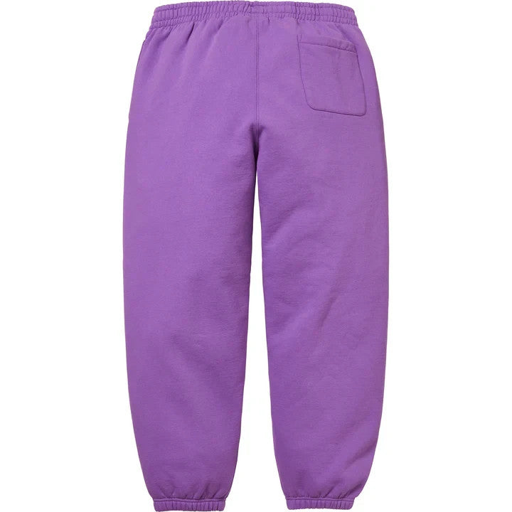 Supreme Satin Applique Sweatpant Violet