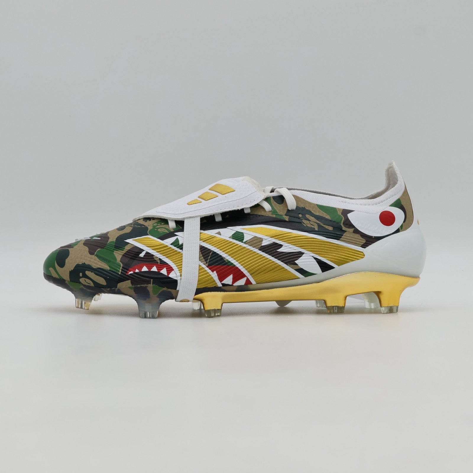 JS3104 A BATHING APE adidas Predator Elite FG Hemp Gold Metallic Cloud (Men's)