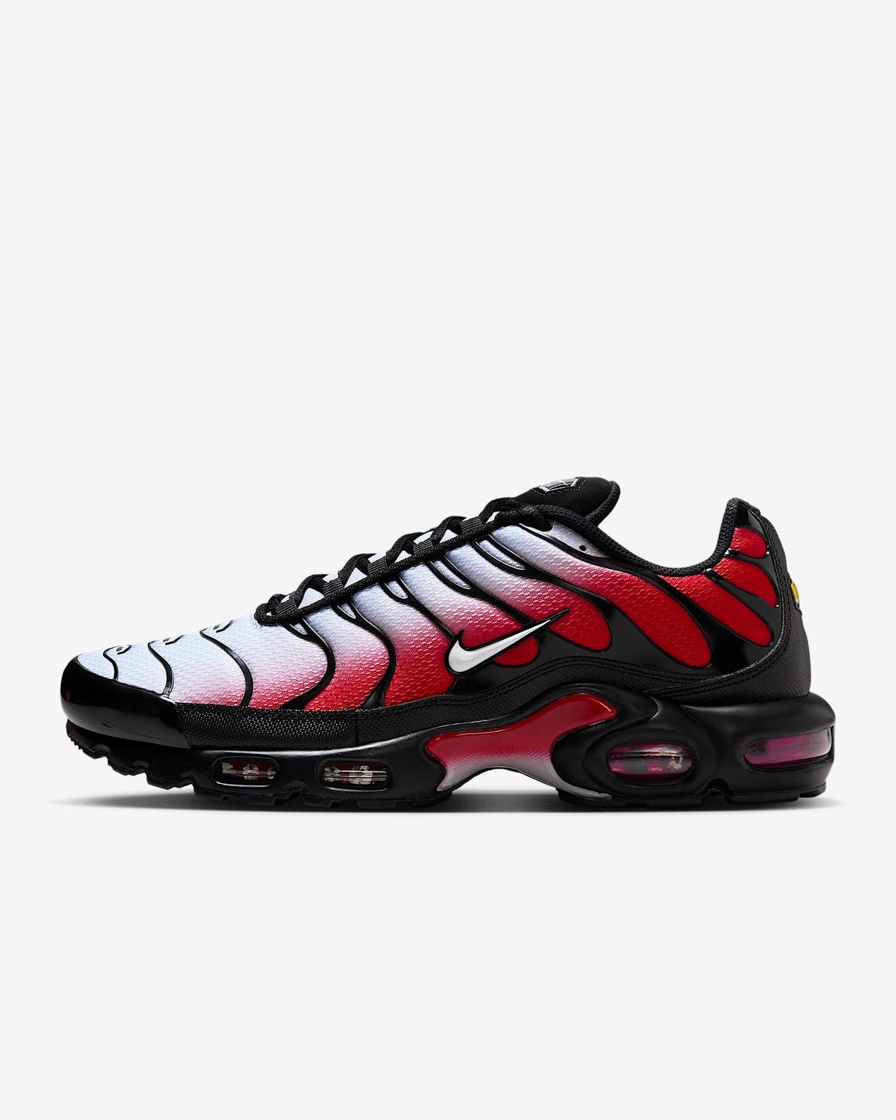 DM0032-017 Nike Air Max Plus Pure Platinum University Red Black White (Men's)