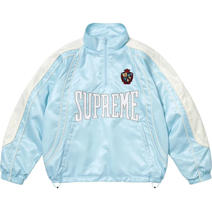 Supreme Satin Piping Pullover Light Blue