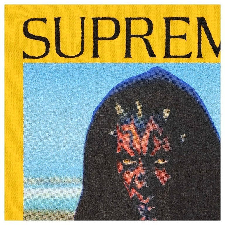 Supreme Sith Hooded Sweatshirt Bright Gold