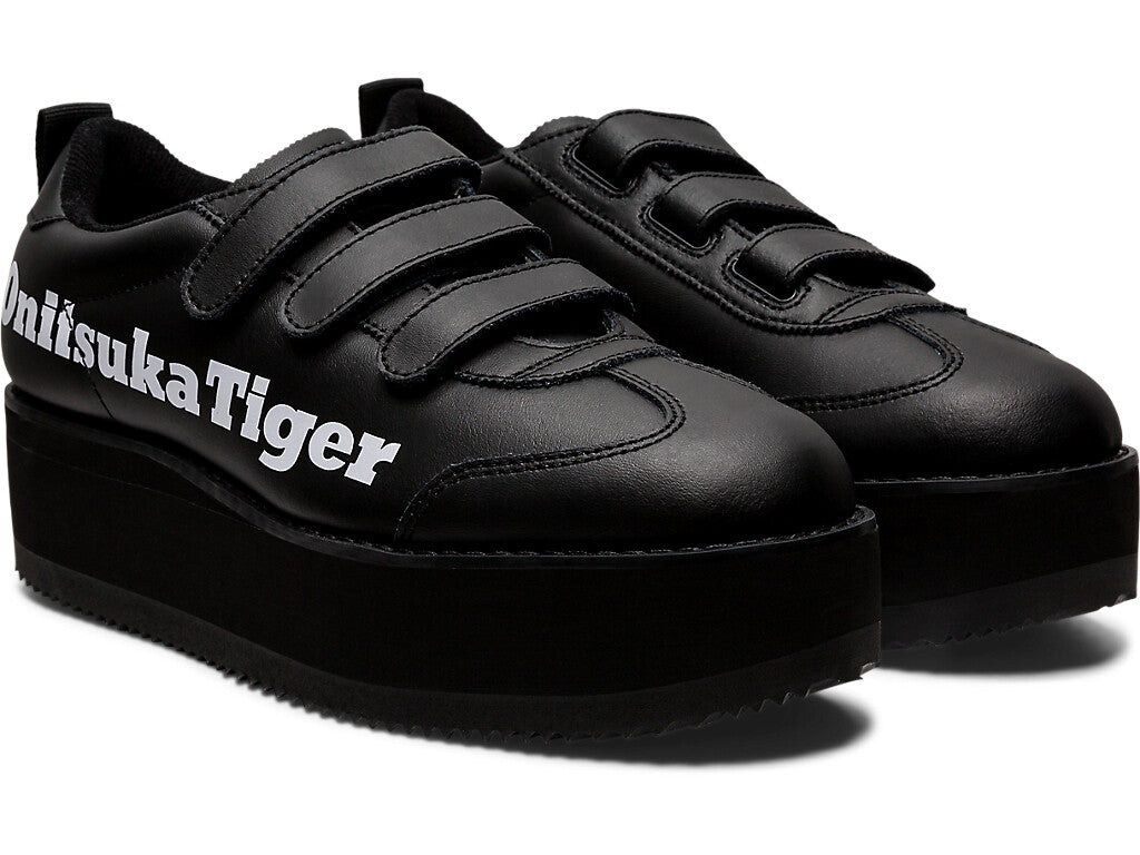 1182A207-007 Onitsuka Tiger Delegation Black White (Women's)