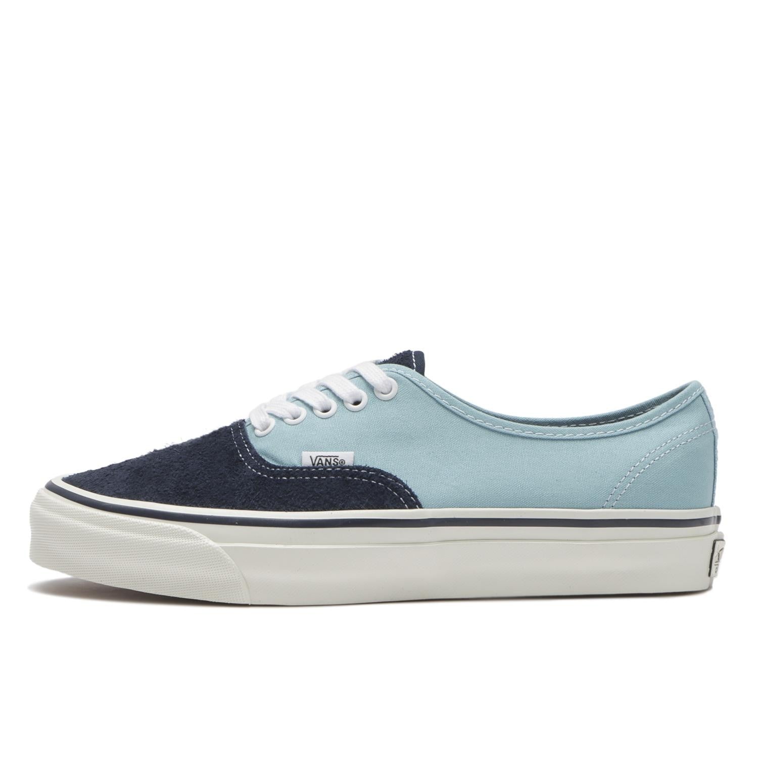 VN000EBNICO Vans Premium Authentic 44 Suede Canvas Dress Blue Aquatic (Men's)