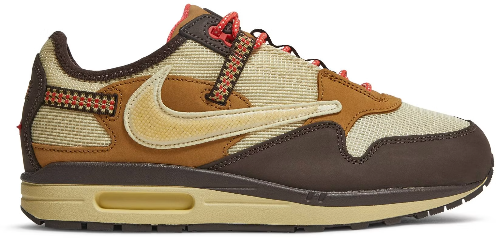 DO9392-200 Travis Scott à Nike Air Max 1 "CACT.US Brown" (Men's)