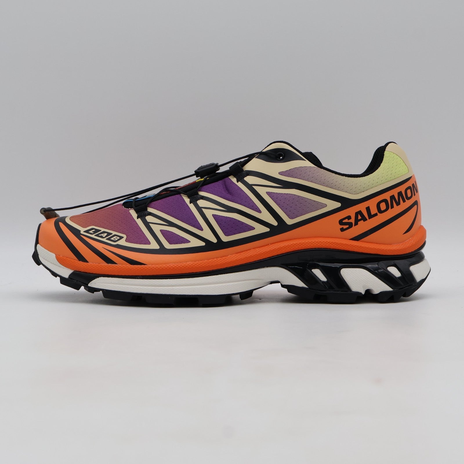 L49154300 Salomon XT-6 BLACK ALMOND CREAM DRAGON FIRE (Men's)