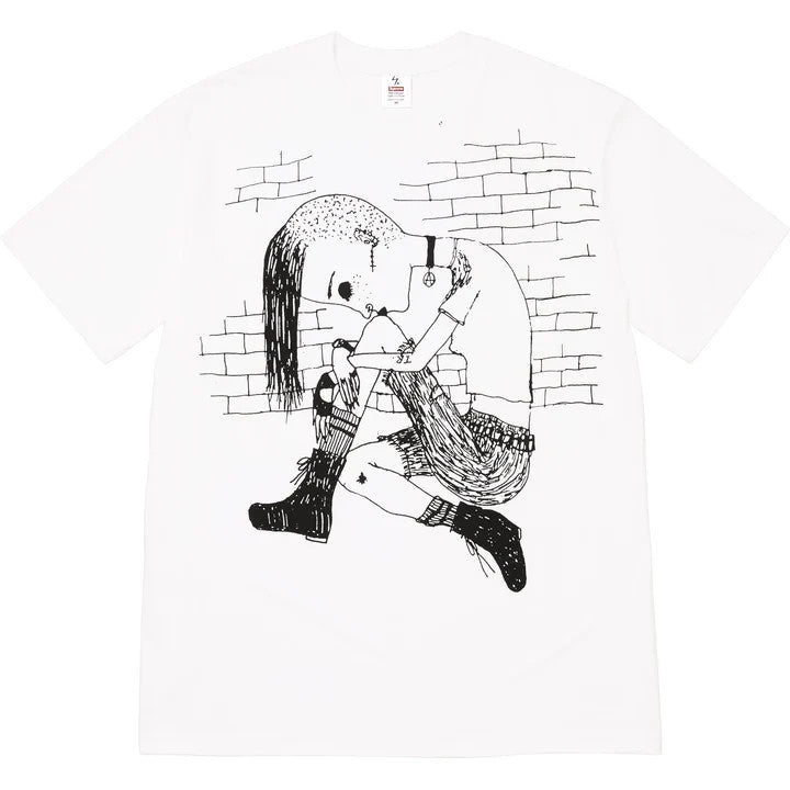 Supreme Y's by Yohji Yamamoto Thinker Tee White