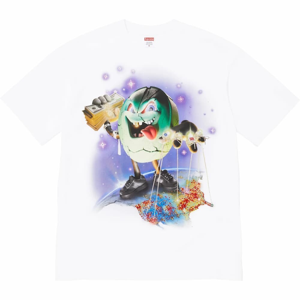 Supreme SALEM S/S Top White