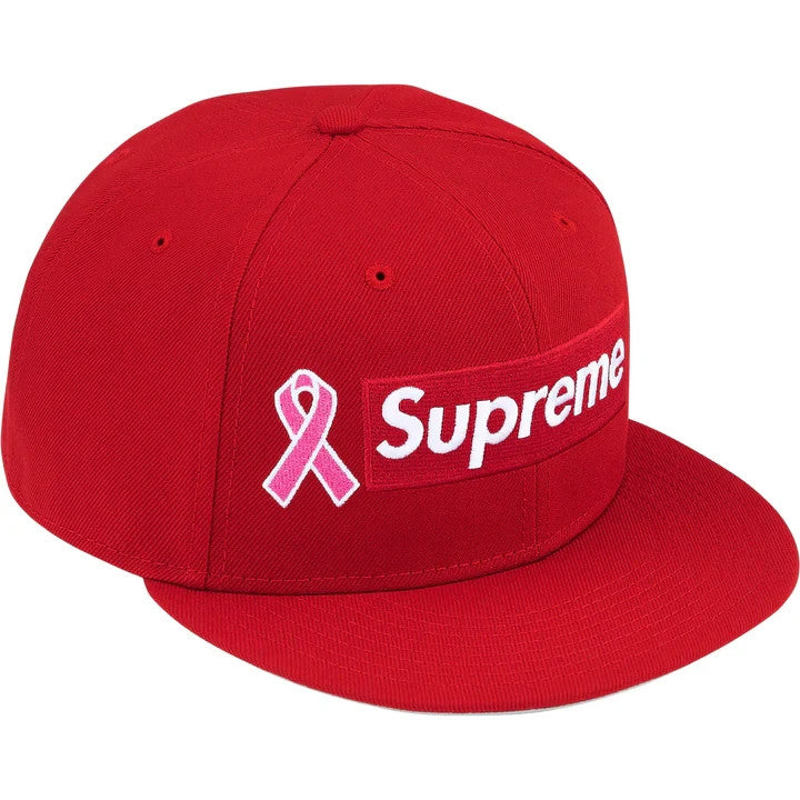 Supreme Breast Cancer Awareness Box Logo New Era Red