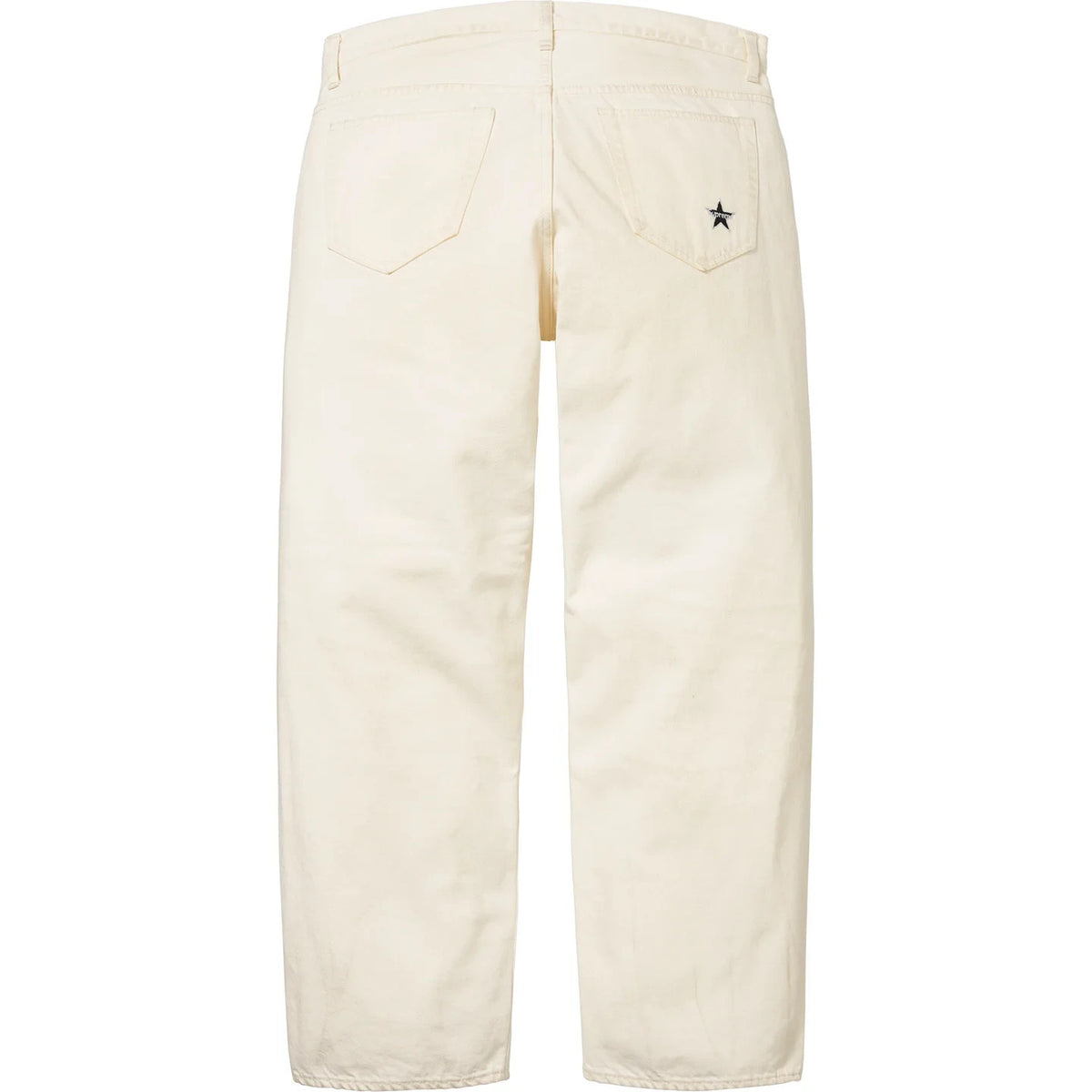 Supreme Distressed Loose Fit Selvedge Jean (26SS) Washed White