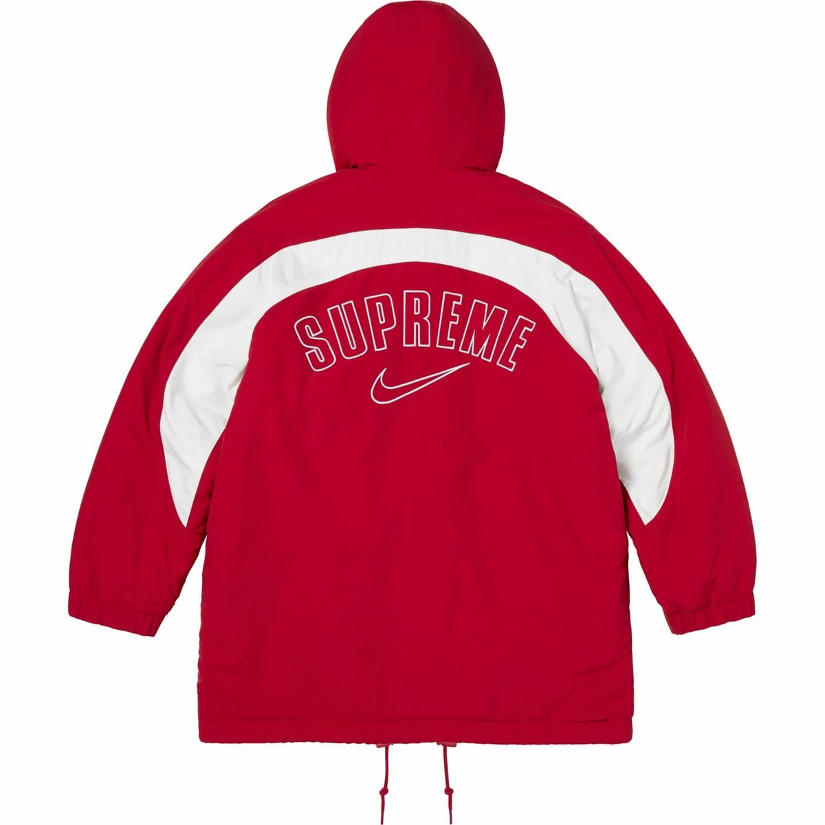 Supreme Nike Faux Fur Reversible Parka Red