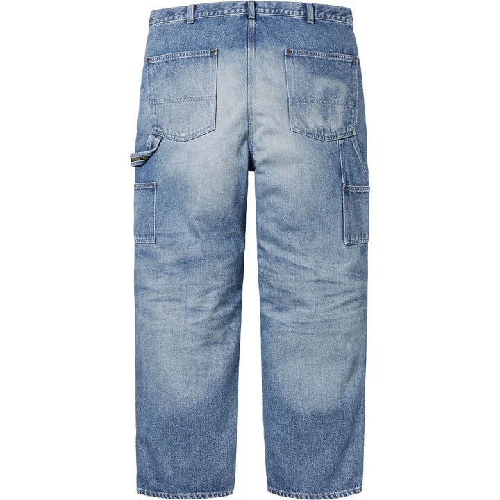 Supreme Worn Double Knee Painter Pant Denim
