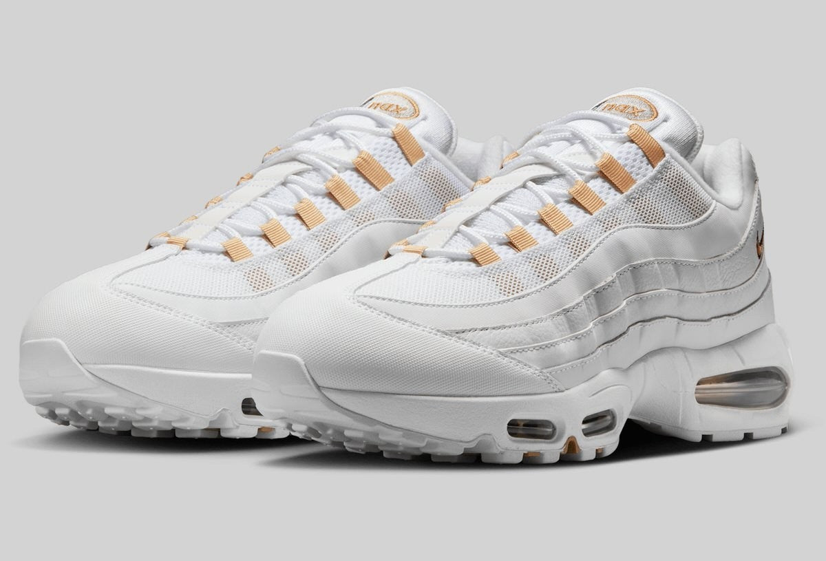 IB1667-101 Nike Air Max 95 OG Big Bubble Metallic Gold (Men's)