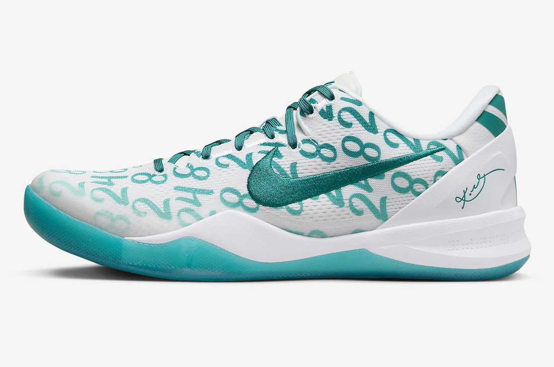 FQ3549-101 Nike Kobe 8 Protro Aqua (Men's)