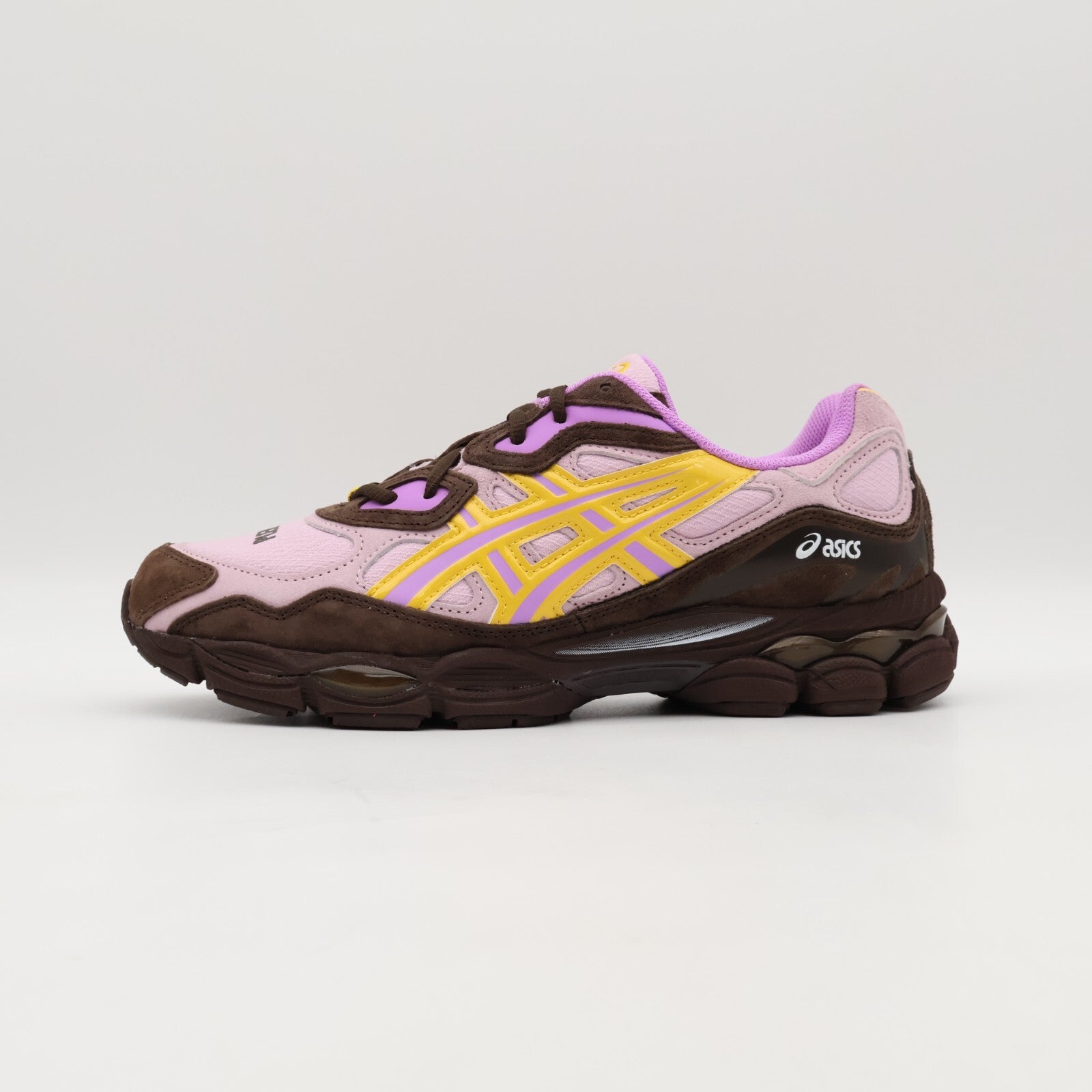1203A622-700 PLEASURES Asics Gel-NYC Pink Brown Yellow (Men's)