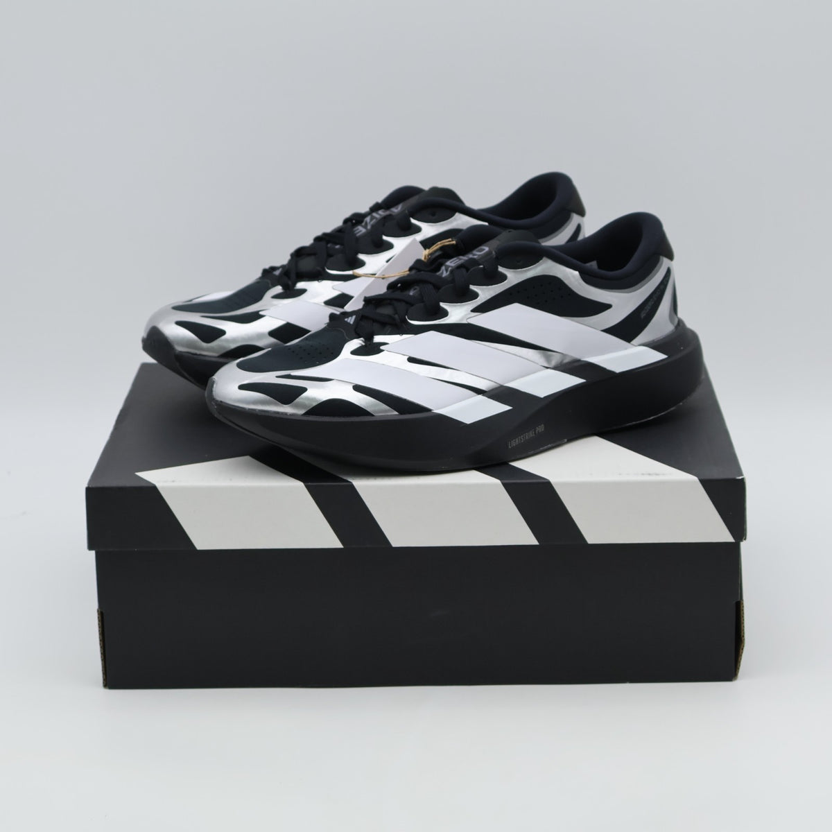 KI4764 adidas Adizero Evo Sl EXO Core Black Cloud White Iron Metallic (Men's)