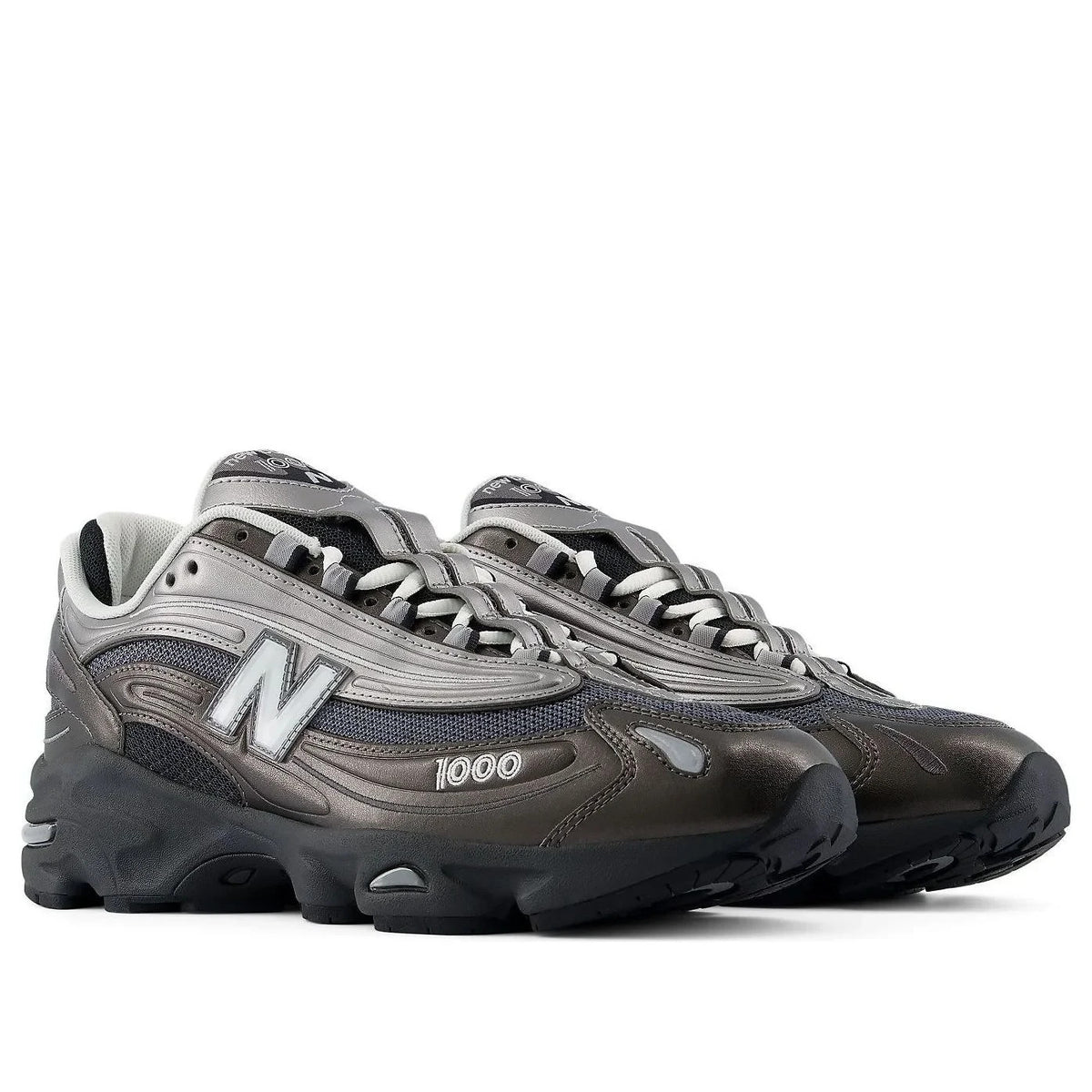 U10007V7 New Balance 1000 "Castlerock/Black Metallic" (Men's)