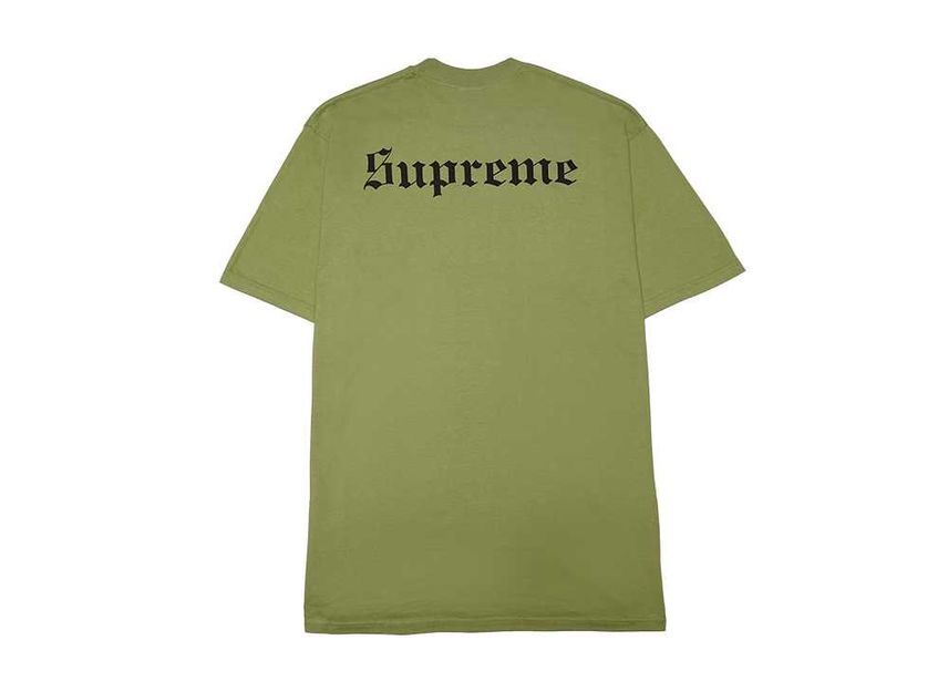 Supreme Snow White Tee Moss