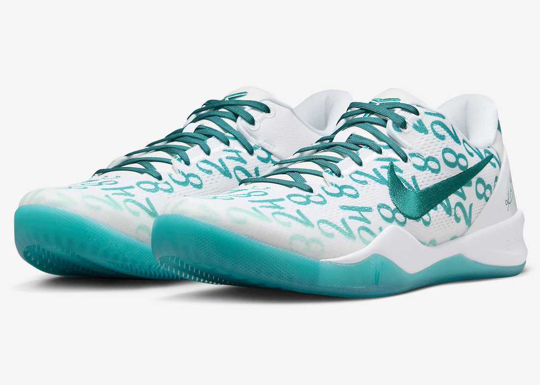 FQ3549-101 Nike Kobe 8 Protro Aqua (Men's)