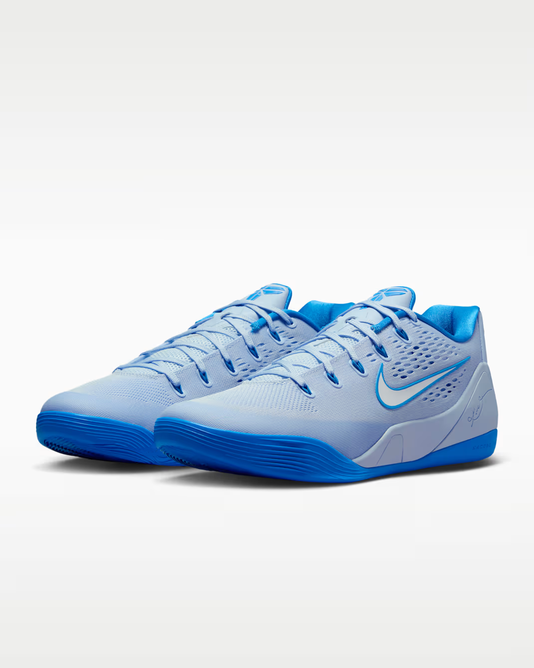 IH1401-402 Nike Kobe 9 Elite Low EM Protro Hydrogen Blue (Men's)