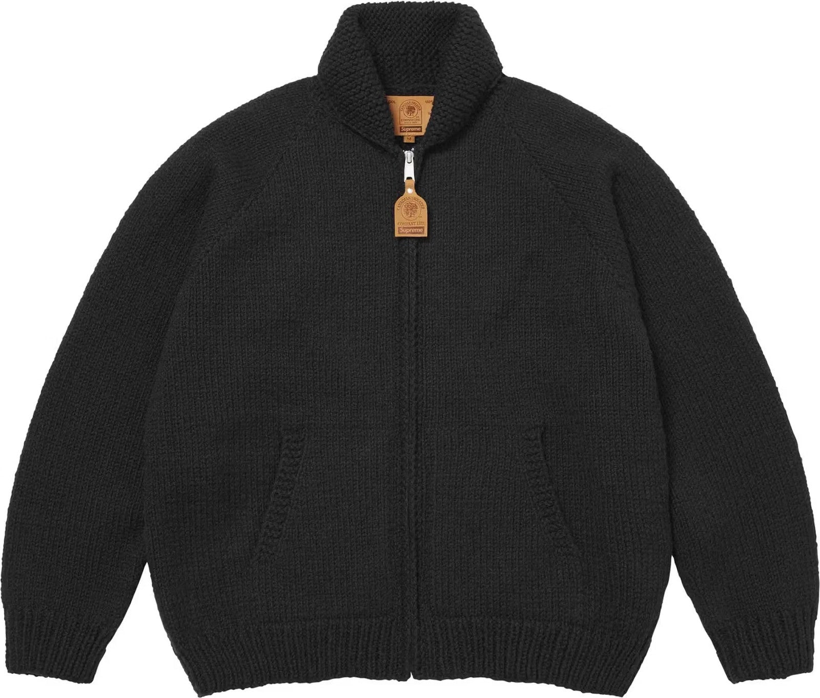 Supreme Ghostface Cowichan Sweater Black
