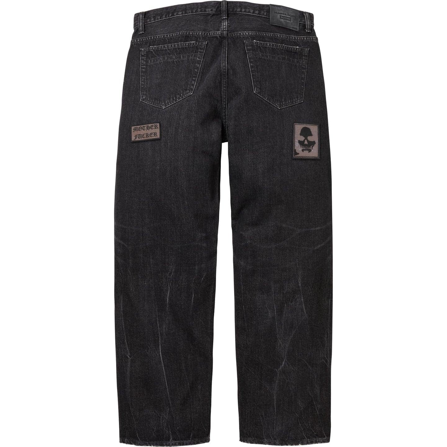 Supreme Number (N)ine Patches Loose Fit Jean Black