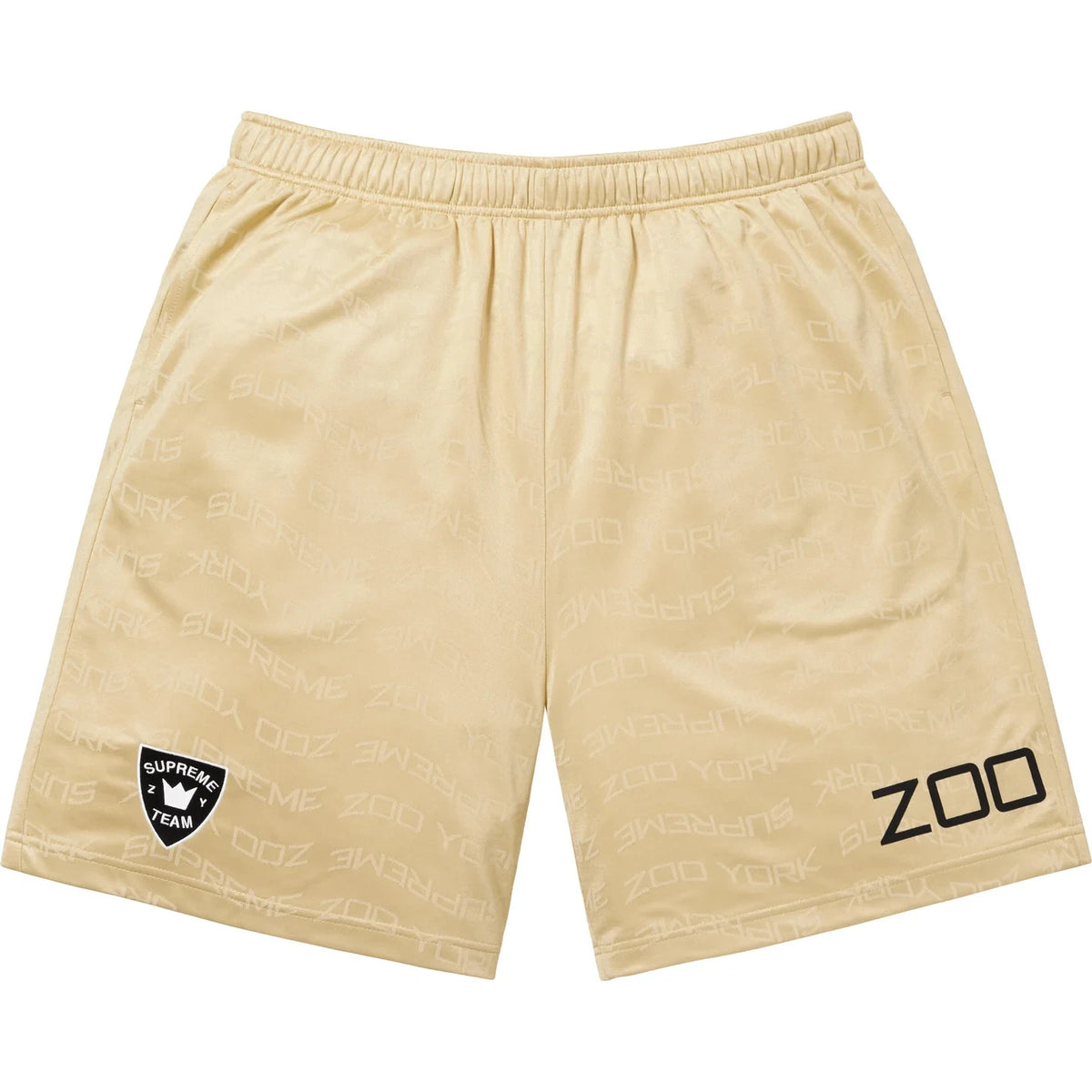 Supreme Zoo York Soccer Short Gold