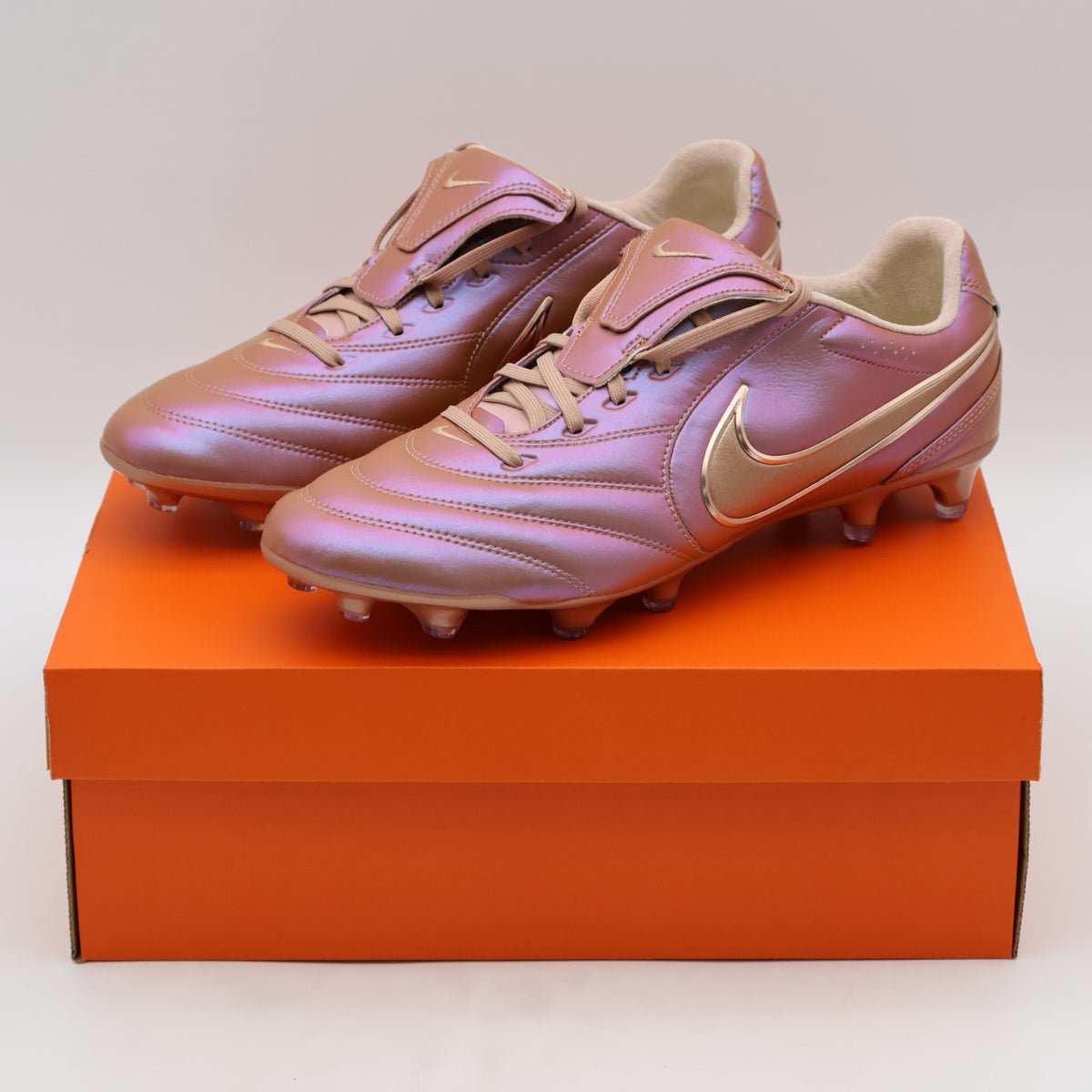 IO9607-960 Nike Tiempo Ligera Pro LE Cleats Metallic Red Bronze (Men's)