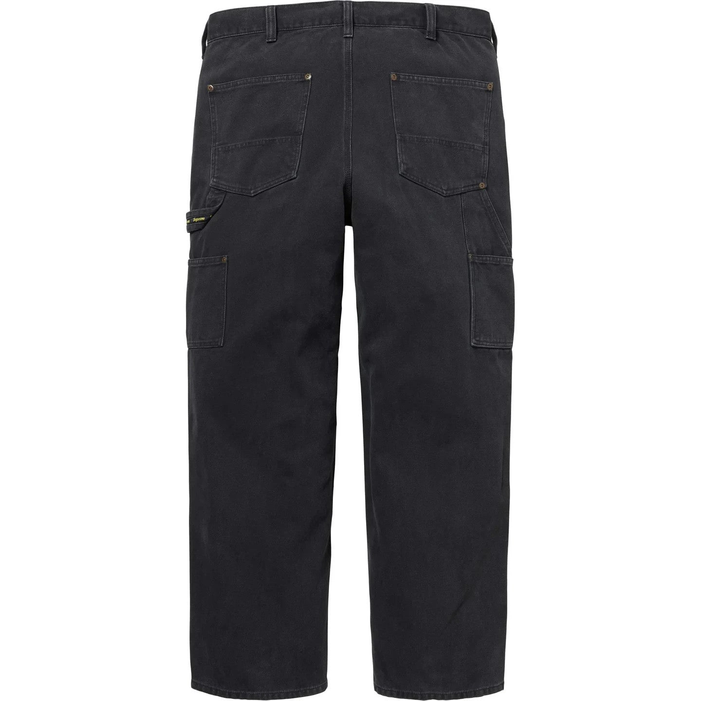 Supreme Double Knee Painter Pant Black (24FW)