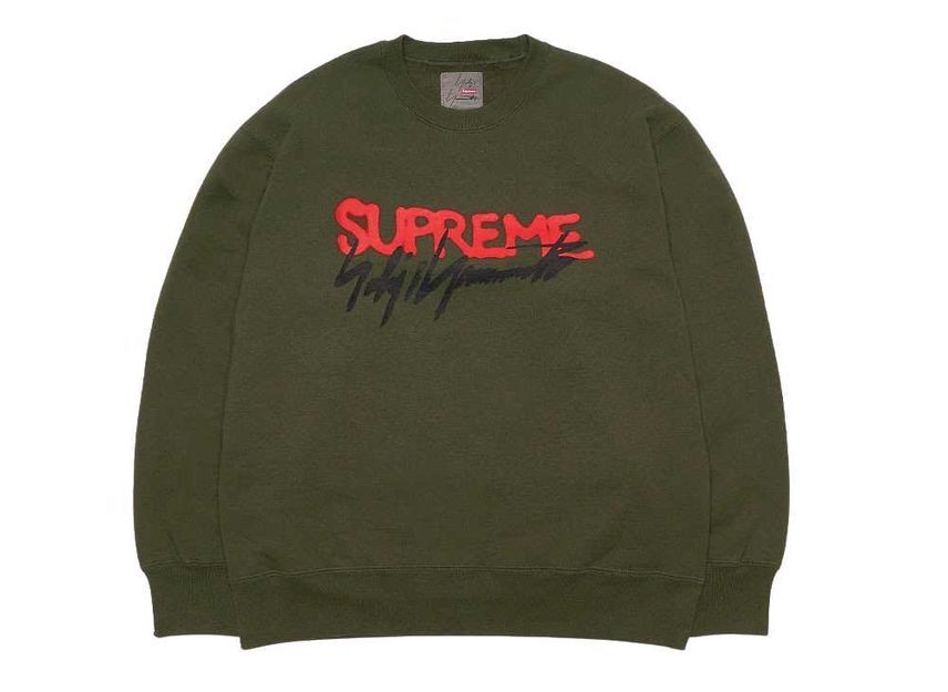 Supreme Yohji Yamamoto Crewneck Olive