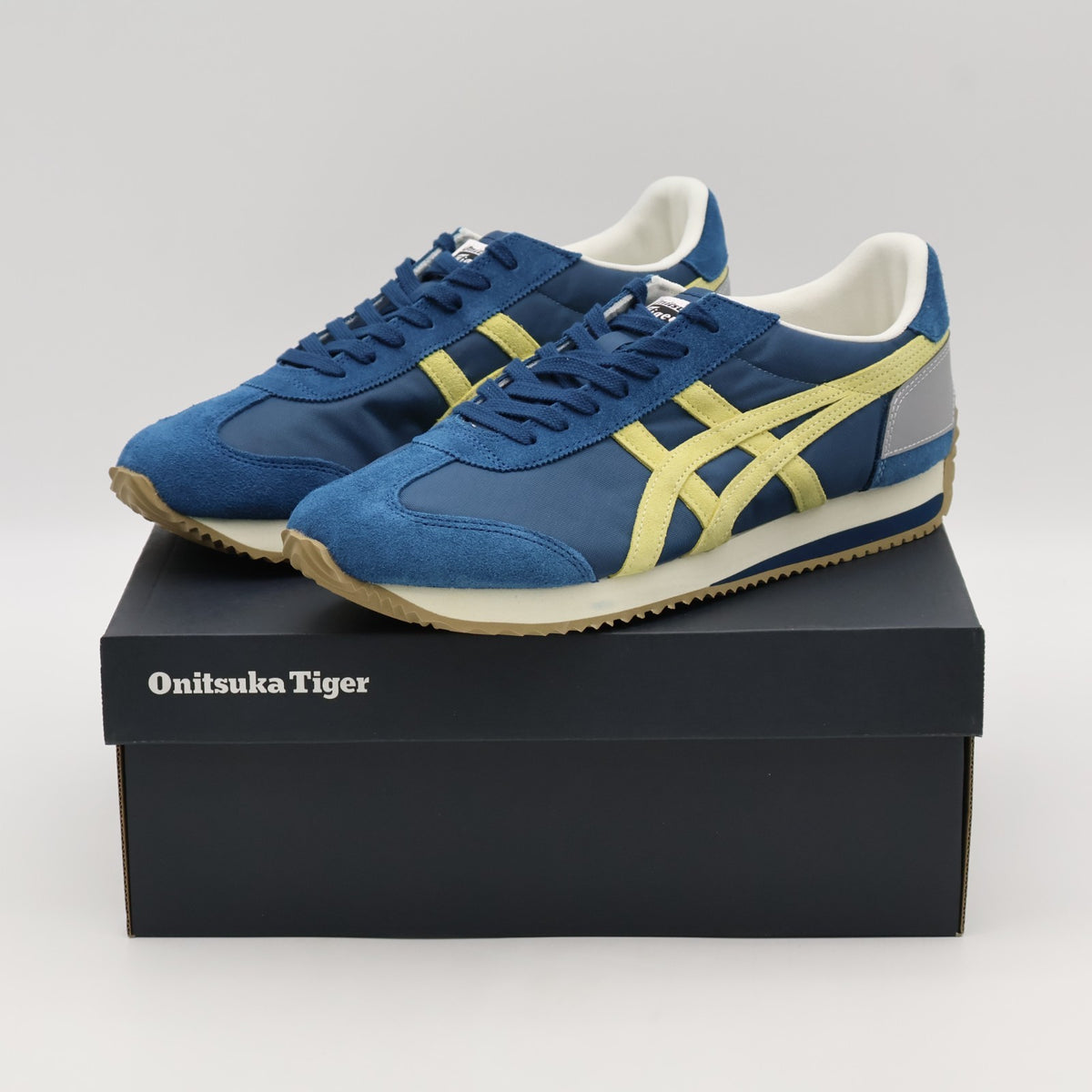 1183C401-400 Onitsuka Tiger California 78 VIN Mako Blue Wheat Yellow (Men's)
