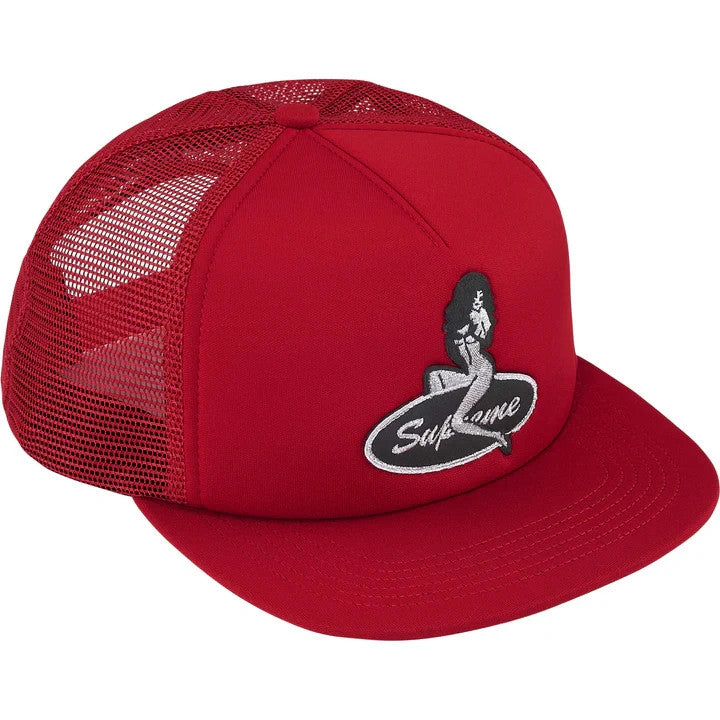 Supreme Pinup Mesh Back 5-Panel Red