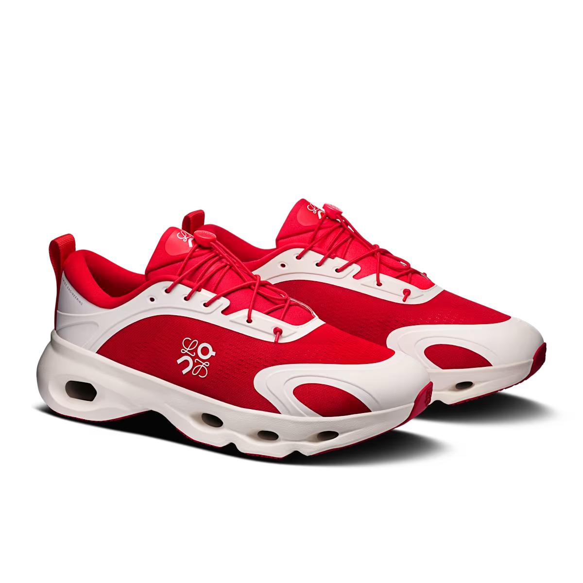 3MF30665482 LOEWE Ã On Cloudsolo "Red/Eggshell" (Men's)