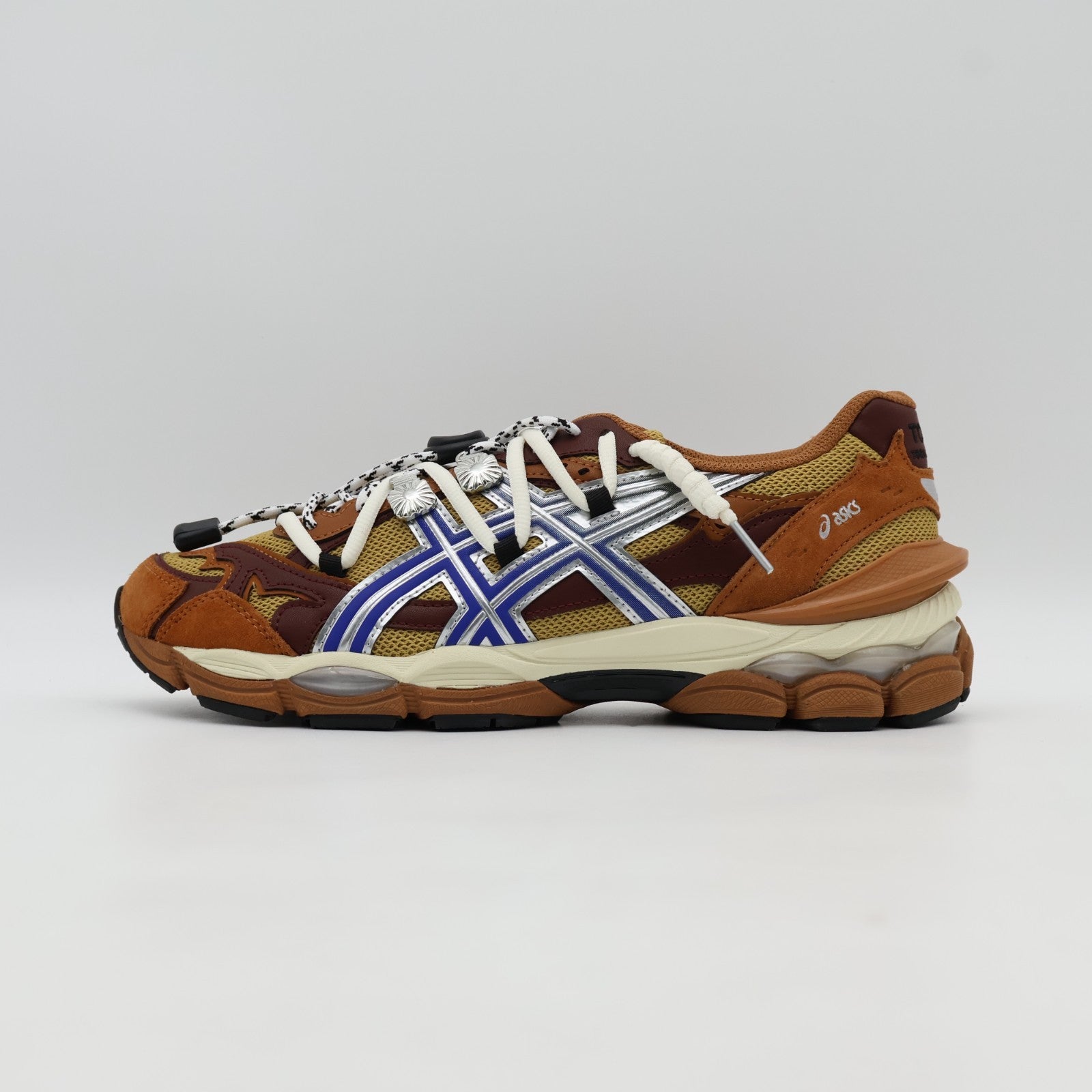 1203A838-200 TOGA Asics Gel-Cumulus 16 TG Brown Blue Pure Silver (Men's)