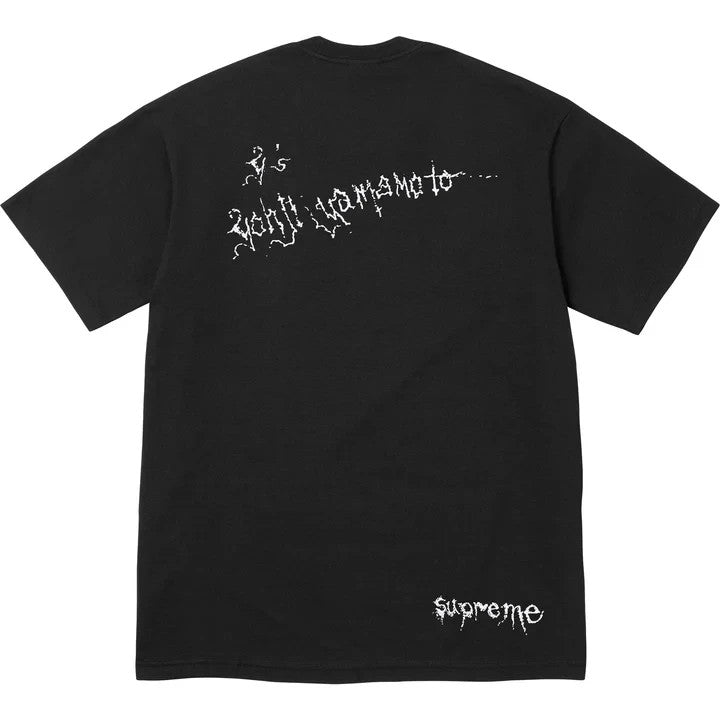 Supreme Y's by Yohji Yamamoto Thinker Tee Black
