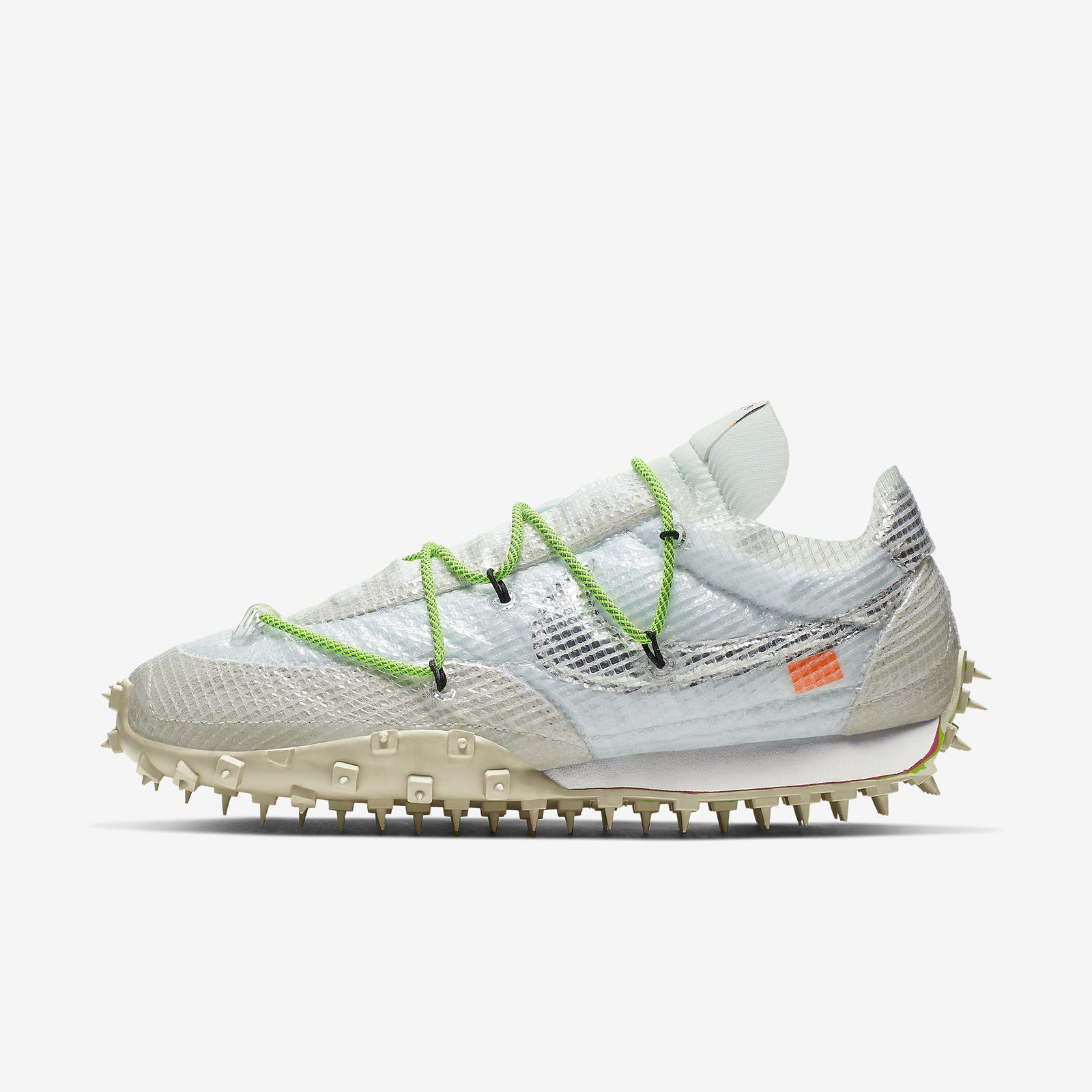 CD8180-100 Off-White à Nike Waffle Racer White (Women's)