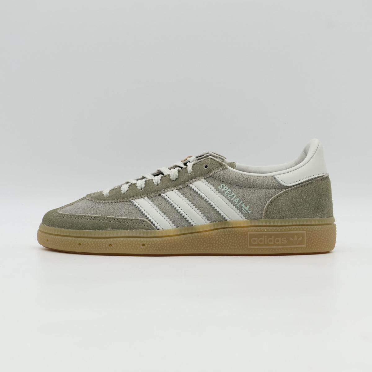JR0850 adidas Originals Handball Spezial Silver Pebble Orbit Grey Gum (Women's)