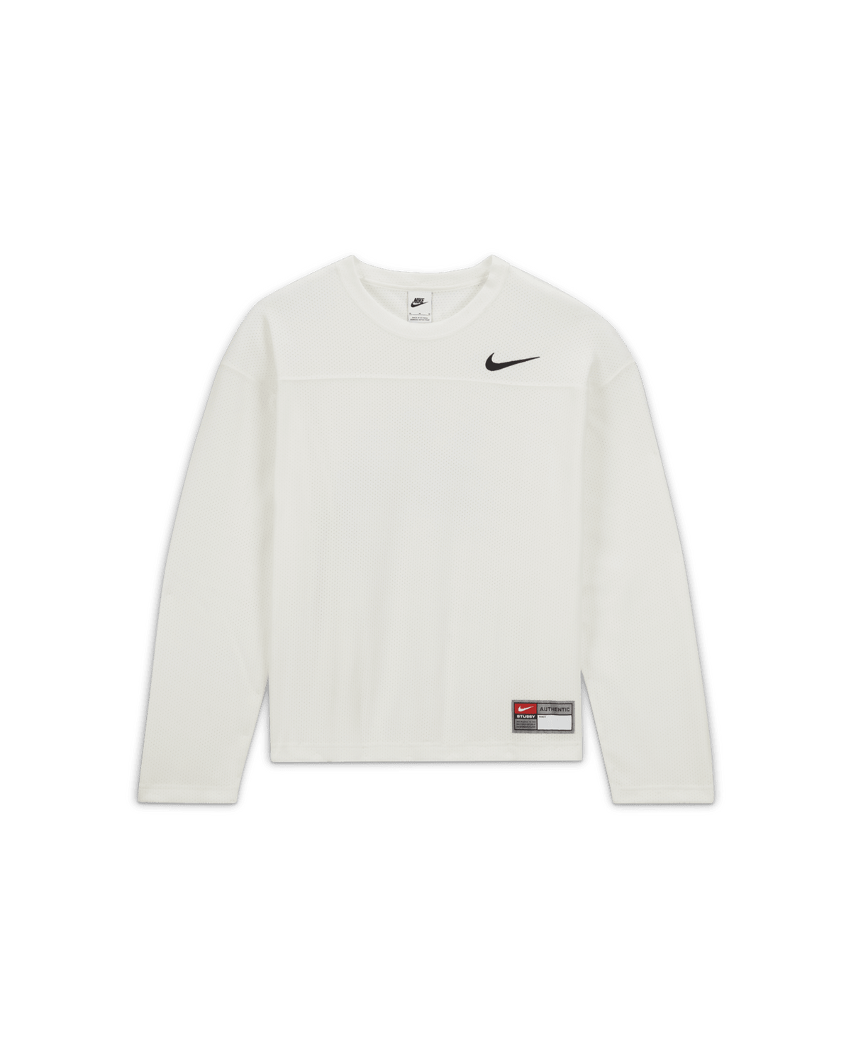 Nike Stussy Long Sleeve Top White