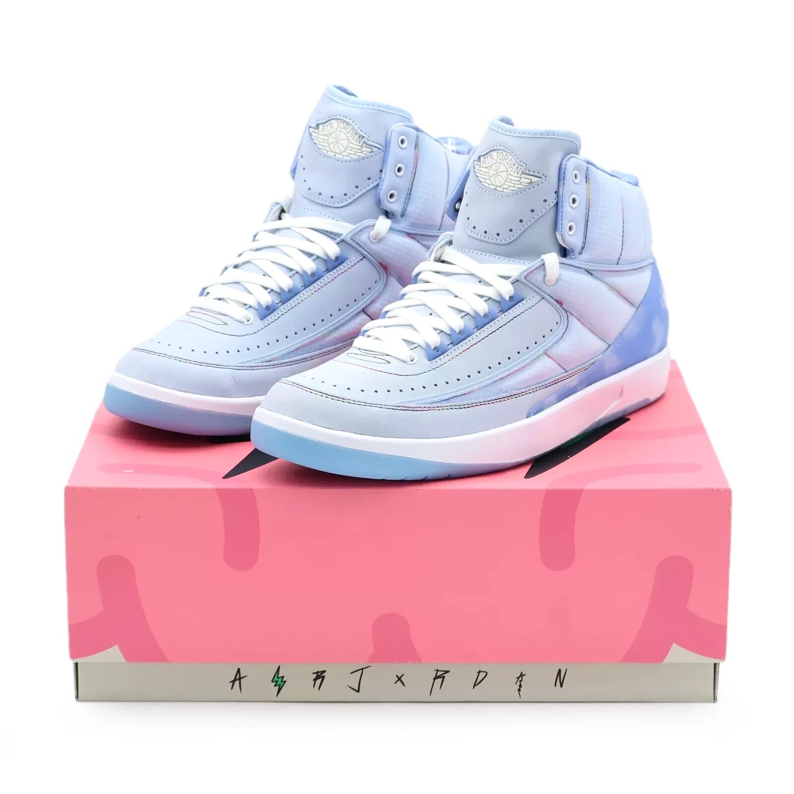 DQ7691-419 J Balvin Nike Air Jordan 2 Retro SP Celestine Blue White (Men's)