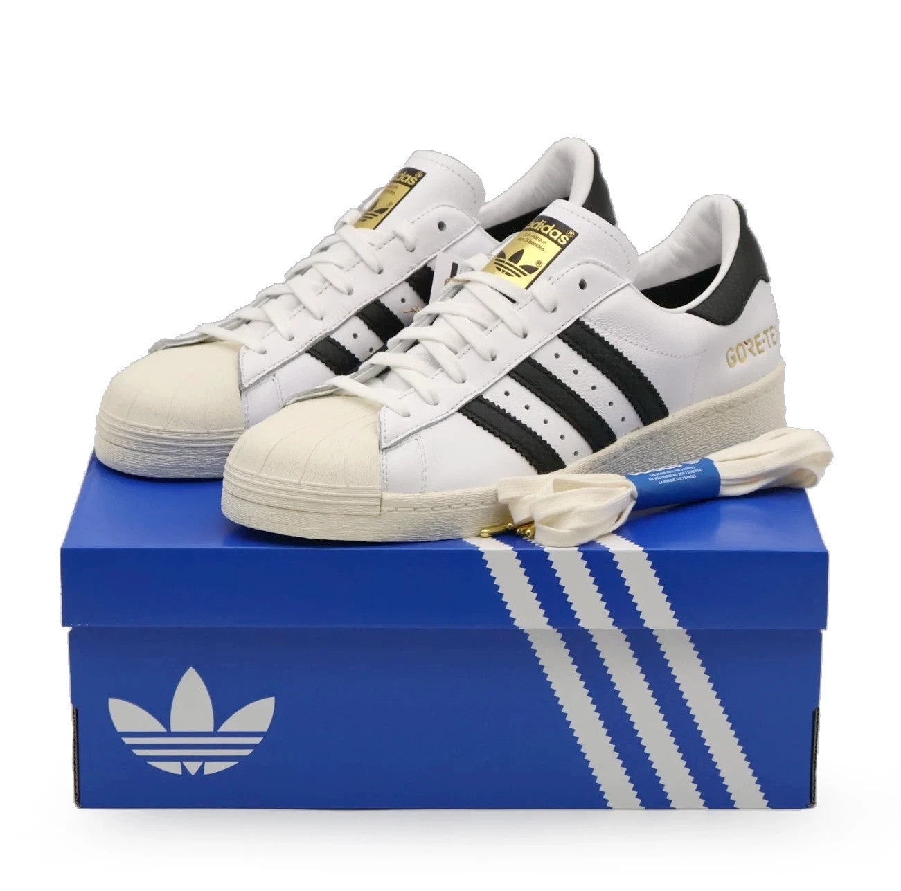 JR7446 atmos adidas Originals Superstar 82 GORE-TEX White Black (Men's)