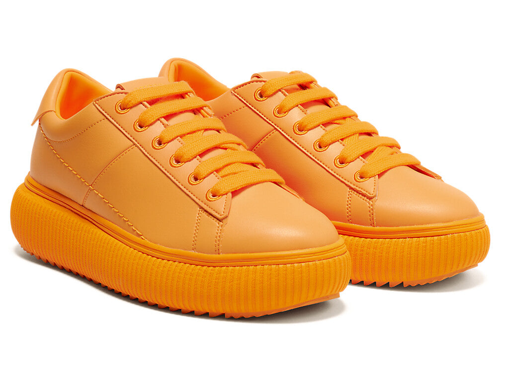 1182A621-801 Onitsuka Tiger Otiger Court Tiger Orange (Women's)