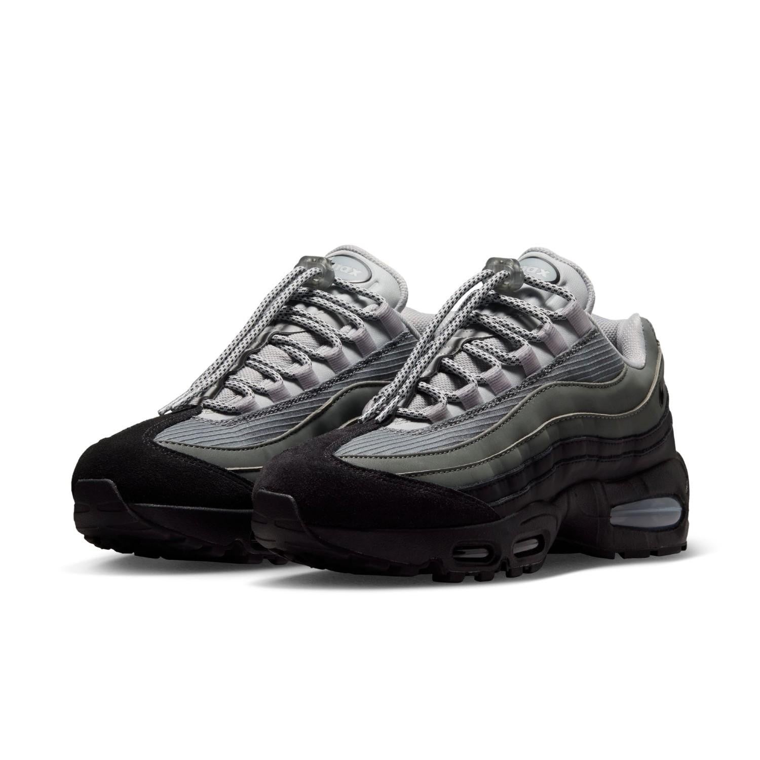 IM9637-001 Nike Air Max 95 Big Bubble SE "Black/Smoke Grey" (Women's)