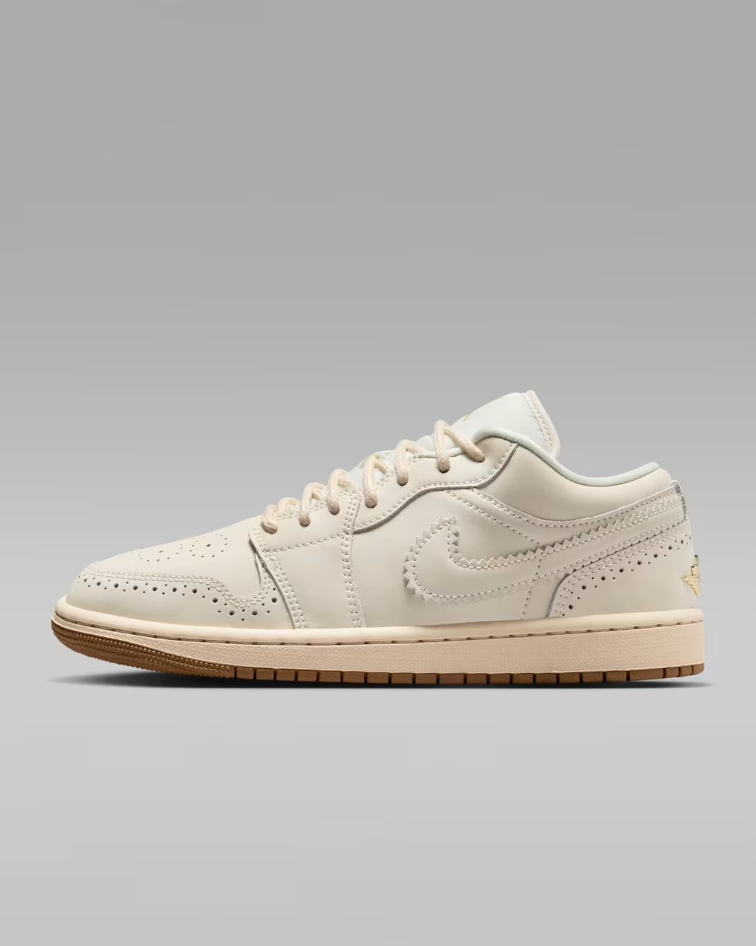 IO0759-100 Nike Air Jordan 1 Low SE "Brogue" (Women's)