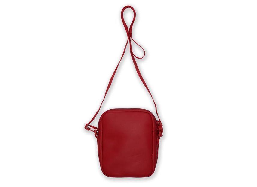 Supreme Leather Shoulder Bag Red (23FW)