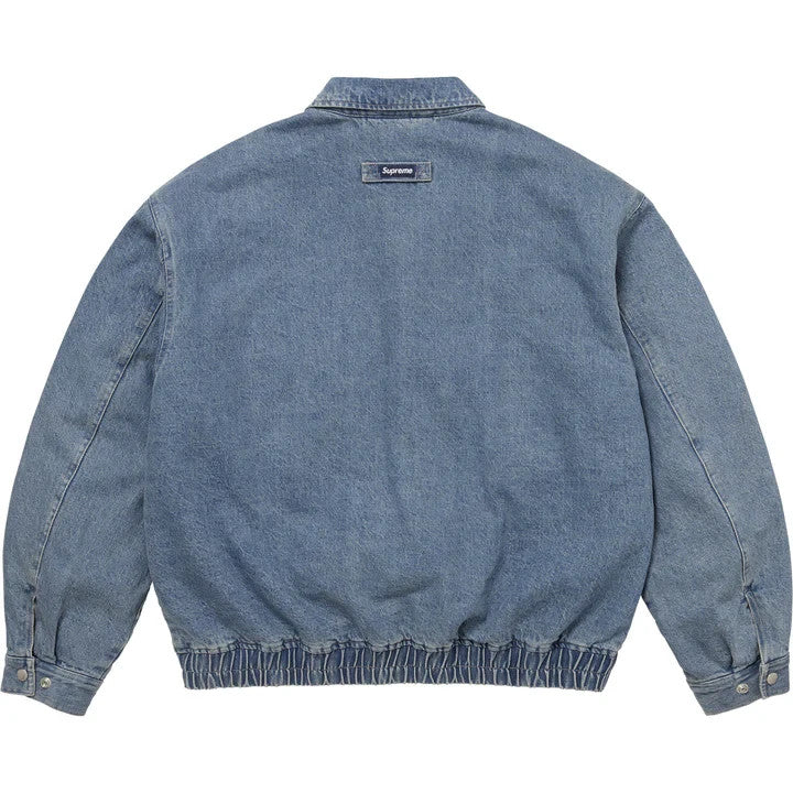 Supreme Hooded Utility Jacket Denim