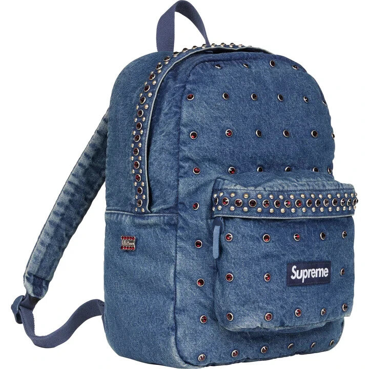 Supreme b.b. Simon Denim Backpack Washed Indigo